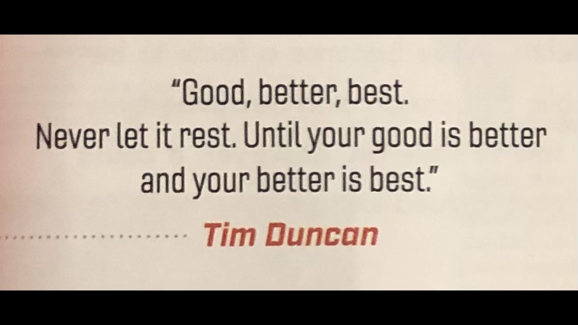 Really appreciate the 100+ athletes of <a href="/ECBucsProgram/">EC Athletics</a> that are punching the clock on a consistent basis, attending camps, communicating with coaches, and following the words of Tim Duncan. They do not get enough praise for the work they are putting in. #AlwaysWantMore
