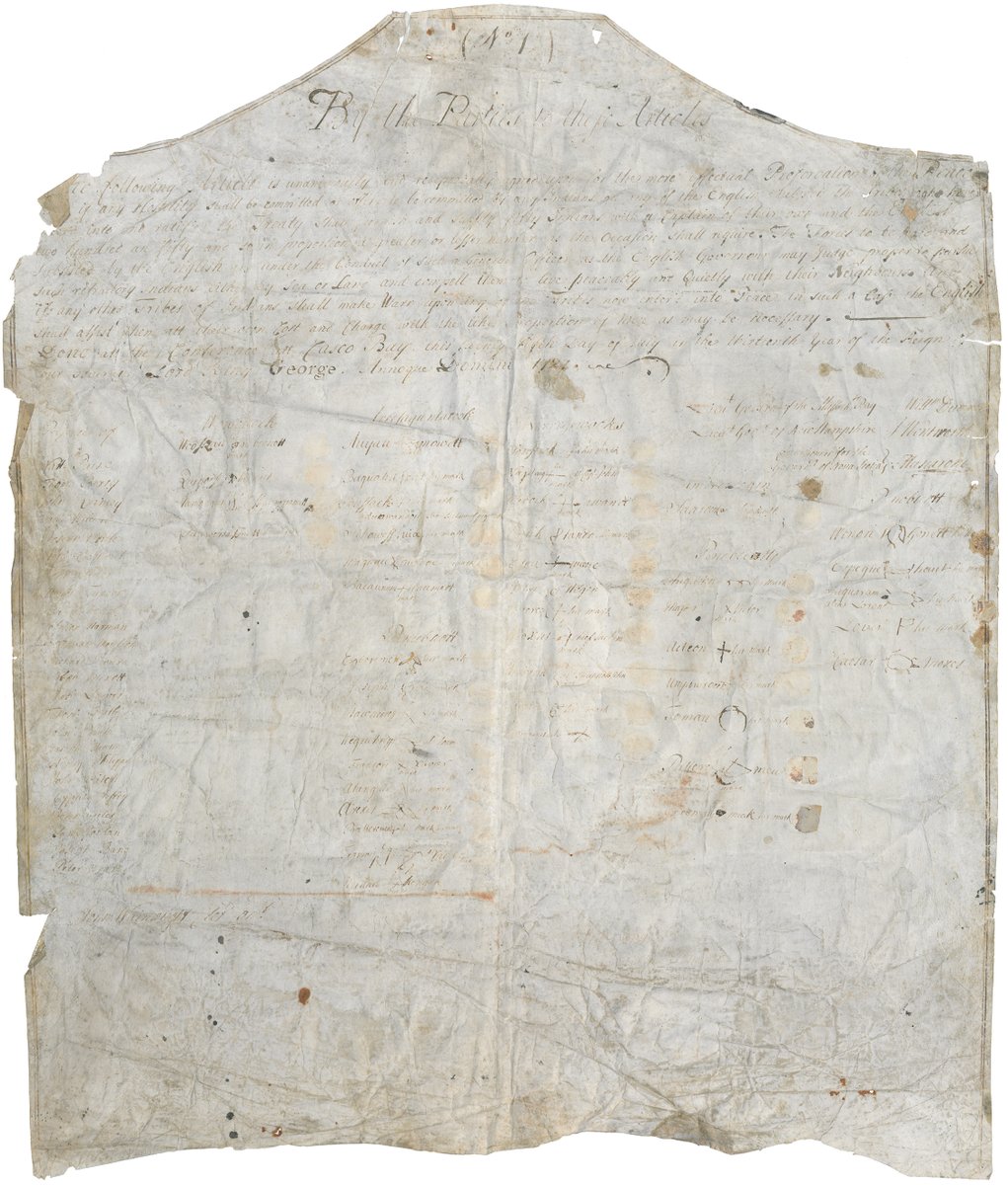NS_Archives's tweet photo. Treaty education is important. As Indigenous History Month comes to a close, we invite you to spend some time with Nova Scotia's Peace and Friendship Treaties. These historical and living documents are a key part of our shared past. 
 https://t.co/rm39uTJcib https://t.co/WHYZb0apv1