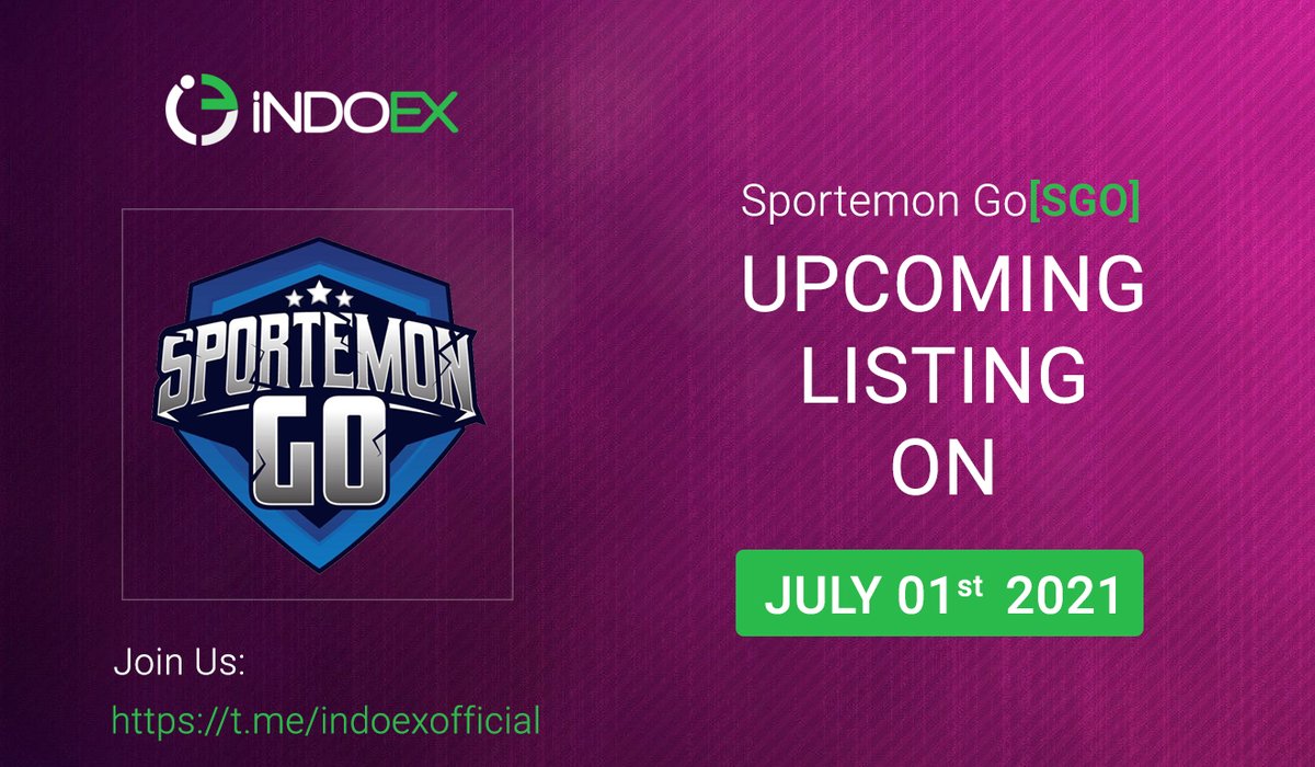 Indoex_LTD's tweet photo. Sportemon Go (SGO)
Upcoming Listing On INDOEX
https://t.co/jtreSVlQrS
TG: https://t.co/MPKViItwtJ
https://t.co/5lkD8W7f2j
Visit: https://t.co/adFRc17wIK
Follow us on: https://t.co/7Po3C2wdfr
@sportemongo https://t.co/DBn2WNWLNS