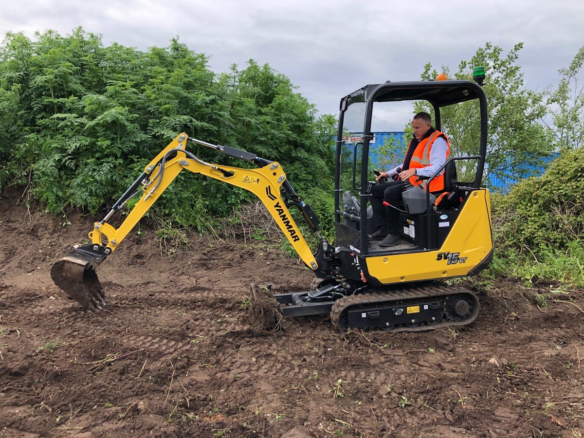 mtsplant's tweet photo. The new Yanmar SV15vt doing what it does best!👏

https://t.co/5cual25A8O https://t.co/DMcNxVnk8h