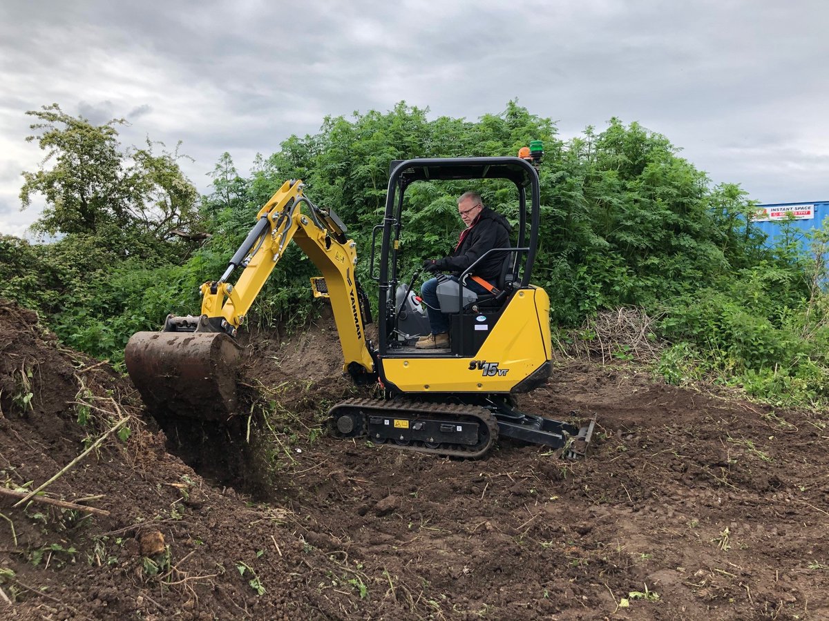 mtsplant's tweet photo. The new Yanmar SV15vt doing what it does best!👏

https://t.co/5cual25A8O https://t.co/DMcNxVnk8h