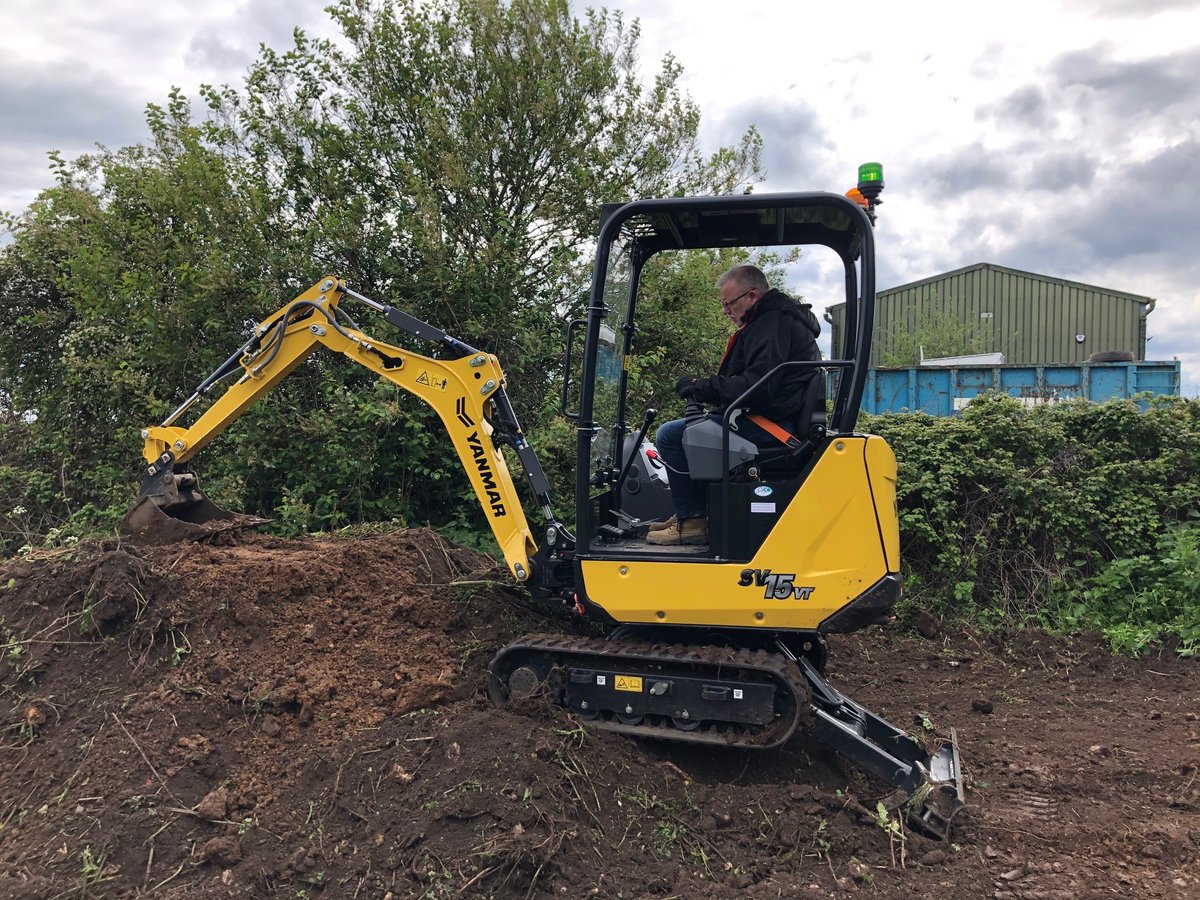 mtsplant's tweet photo. The new Yanmar SV15vt doing what it does best!👏

https://t.co/5cual25A8O https://t.co/DMcNxVnk8h