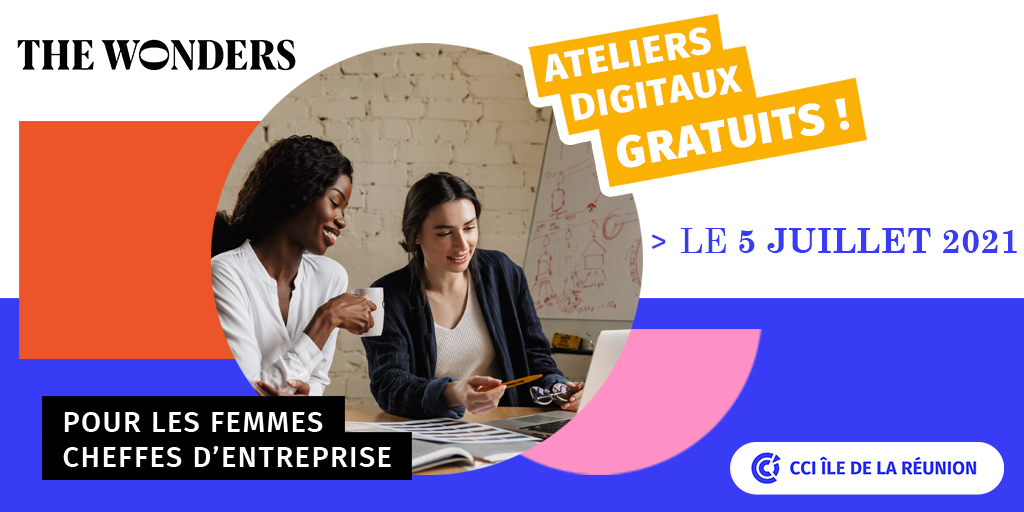 🌈 [SAVE THE DATE]

Cheffes d'entreprise, la communication et les outils digitaux n'auront plus de secrets pour vous ! 💻 

Inscrivez-vous à notre dernier atelier digital gratuit en partenariat avec le collectif The Wonders👉 bit.ly/3zgmLFF

(Attention places limitées)