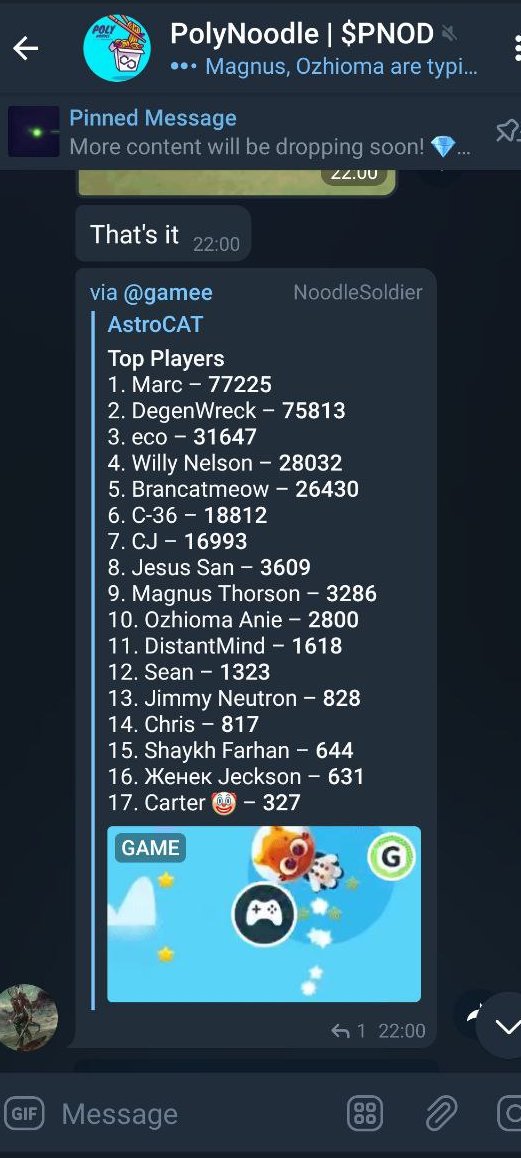 PNODMarketing's tweet photo. We are always playing games and competing against each other in our amazing community. 

Average winning pot: $50 every 24h 

$PNOD rises in price, so will the winning pots. Have you ever seen such a tight knitted community?

Join us. https://t.co/cMBDcGiqen

#MATIC #CryptoNews https://t.co/5Y8lBTz3Rk