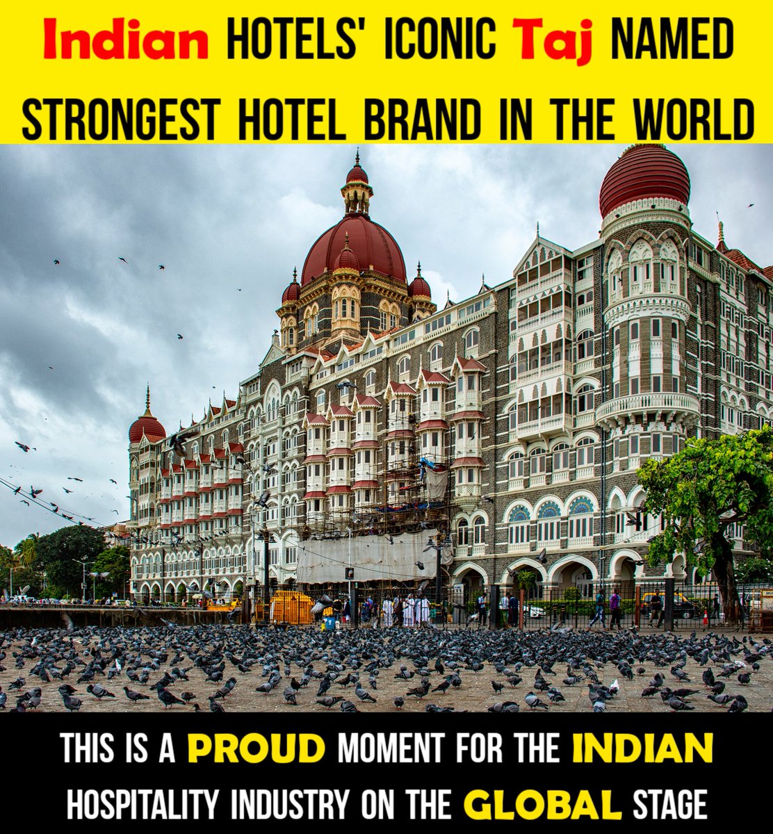 #infobug30june21  
#Indian Hotels' iconic #Taj named strongest hotel brand in the world.

#hotel #indianhotels #hotelparadise #taj