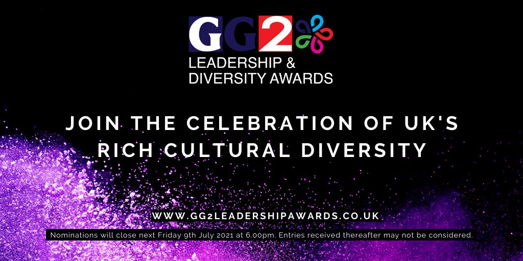 GG2Diversity's tweet photo. HURRY! Entry deadline closes next Friday - https://t.co/8pep0DZZMs.

#GG2Awards #Inclusion #Diversity #Talent #Leaders #CommunityChampions #Heroes https://t.co/ajzVeSKvTe