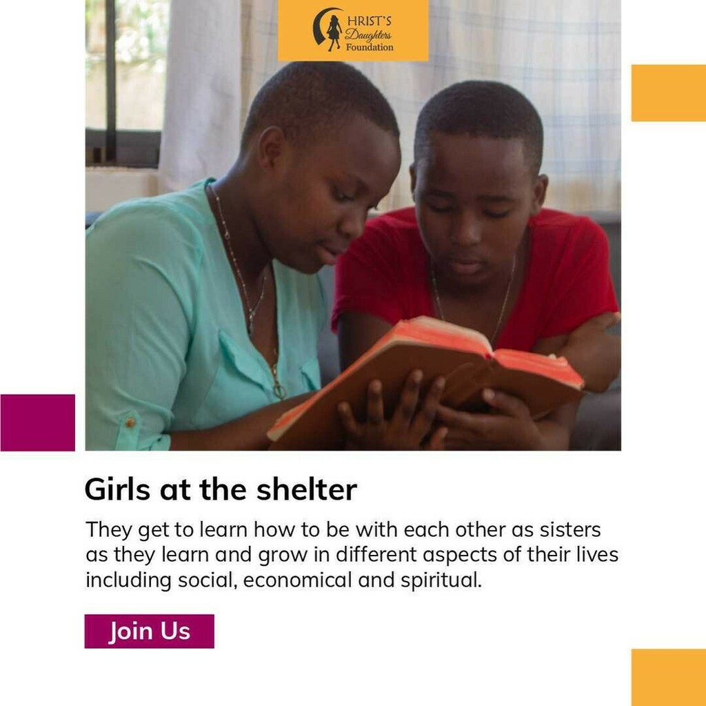 CDTanzania's tweet photo. Girls at the shelter live lives of hope. They get to learn how to be with each other as sisters as they learn and grow in different aspects of their lives including social, economical and spiritual.

#cdf #mwanza #tanzania #christ #nyayozangu @nyayozangu  #madukayetu #girlse… https://t.co/PTOmbKrpDD