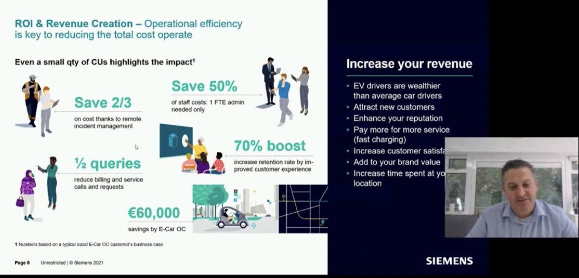 As #eMobility is booming, now is the right time to seize the opportunity to create positive customer experiences and increase customer retention! 
Watching Allan Robinson providing interesting insights in how to benefit fast from setting up an EV charging infrastructure. #ecarOC