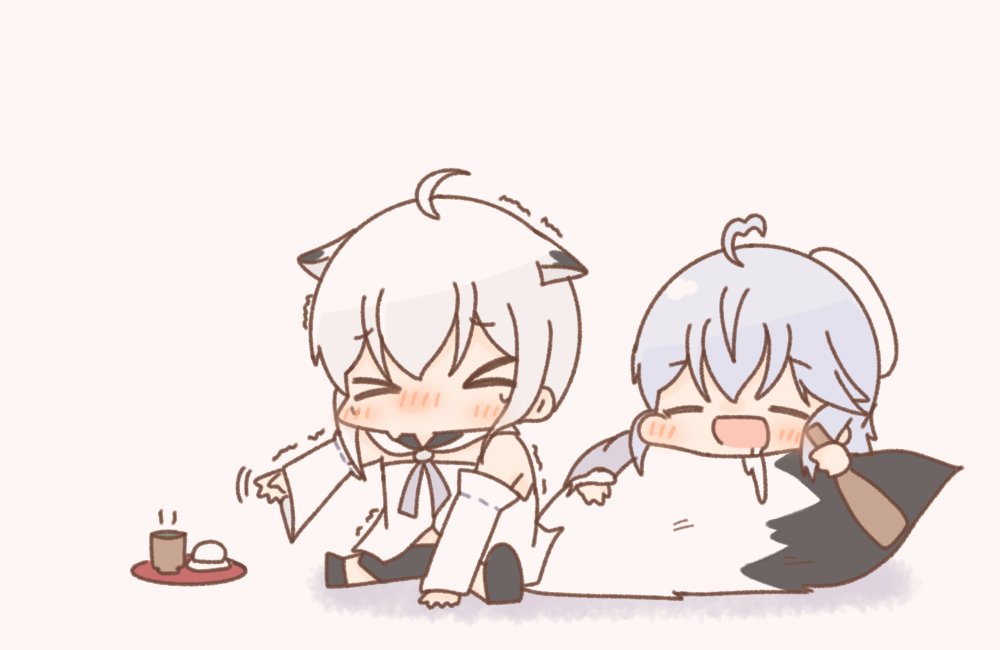 フブキ「#絵フブキ #LamyArt
届かないー!!! 」|まーさ。のイラスト