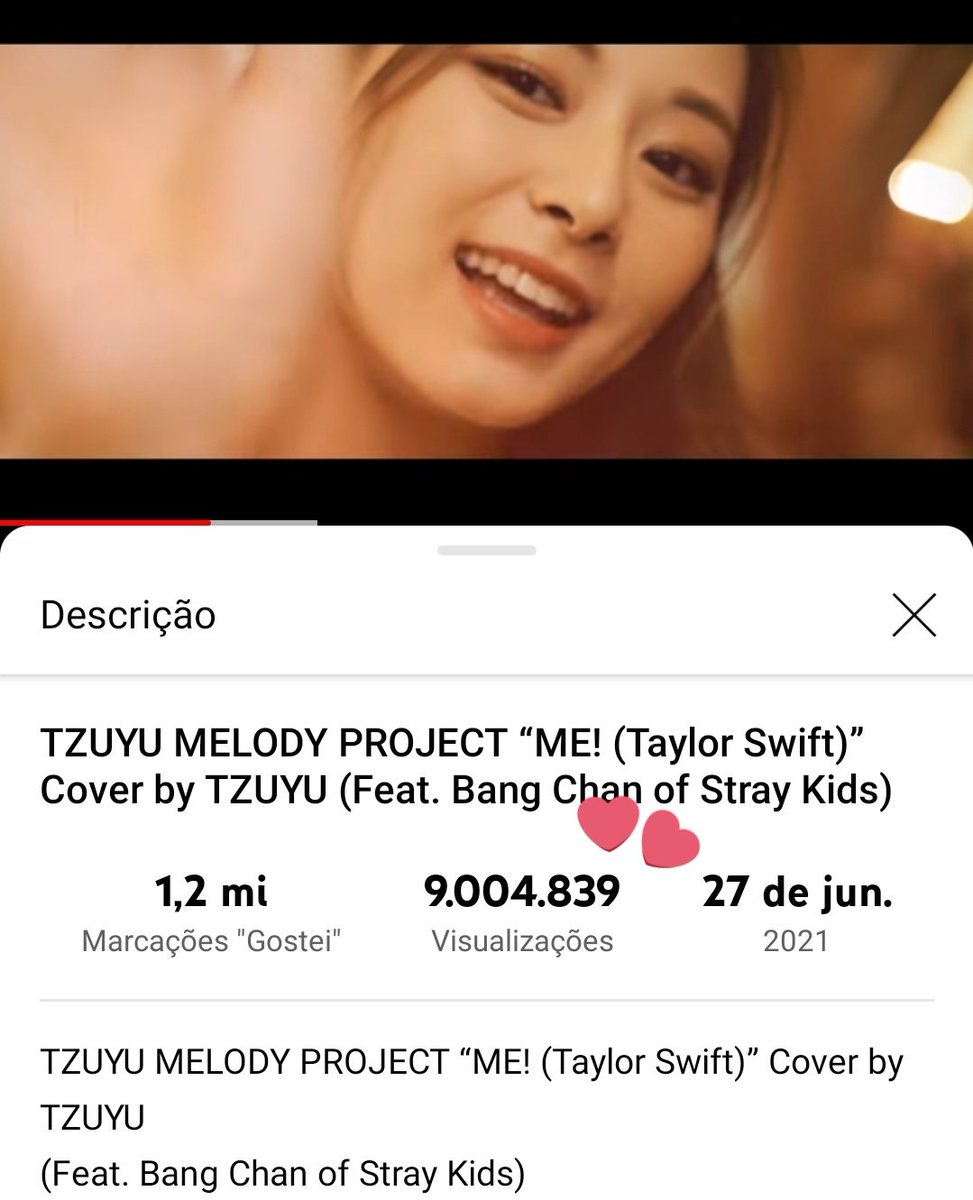 tzuyutwicebr's tweet photo. 🥳| O Melody Project da Tzuyu ultrapassou 9M de views em menos de TRÊS DIAS! 

Continuem o stream: https://t.co/hwUhqNdM2g

#TZUYU #TWICE https://t.co/3DM7l6mM2Y