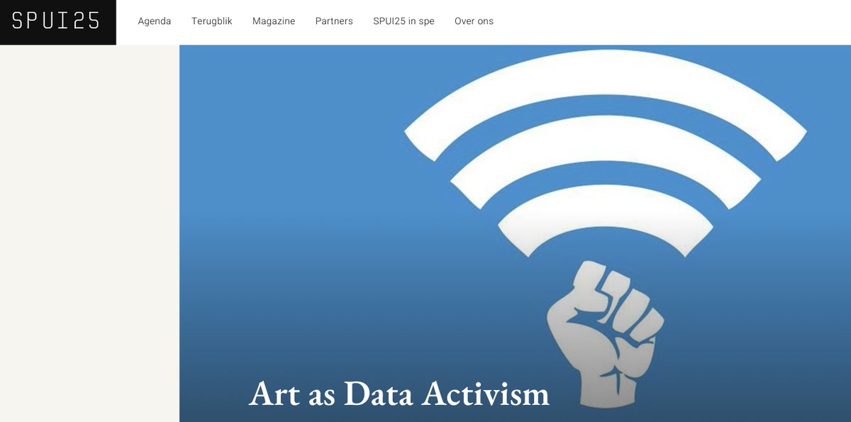 DATACTIVE (@data_ctive) on Twitter photo don't forget to join us tonight online to explore "Art as Data Activism", the last event of our <a href="/ERC_Research/">European Research Council (ERC)</a>-sponsored project! It's organised in collaboration with @SPUI25. Register to receive link: spui25.nl/programma/art-… - with <a href="/ManuLuksch/">Manu Luksch</a> <a href="/karlazavala/">Karla Zavala - @karlazavala@assemblag.es</a> <a href="/Sandwoman/">Viola van Alphen</a> <a href="/adriaan_o/">Adriaan Odendaal</a> don't forget to join us tonight online to explore "Art as Data Activism", the last event of our <a href="/ERC_Research/">European Research Council (ERC)</a>-sponsored project! It's organised in collaboration with @SPUI25. Register to receive link: spui25.nl/programma/art-… - with <a href="/ManuLuksch/">Manu Luksch</a> <a href="/karlazavala/">Karla Zavala - @karlazavala@assemblag.es</a> <a href="/Sandwoman/">Viola van Alphen</a> <a href="/adriaan_o/">Adriaan Odendaal</a>