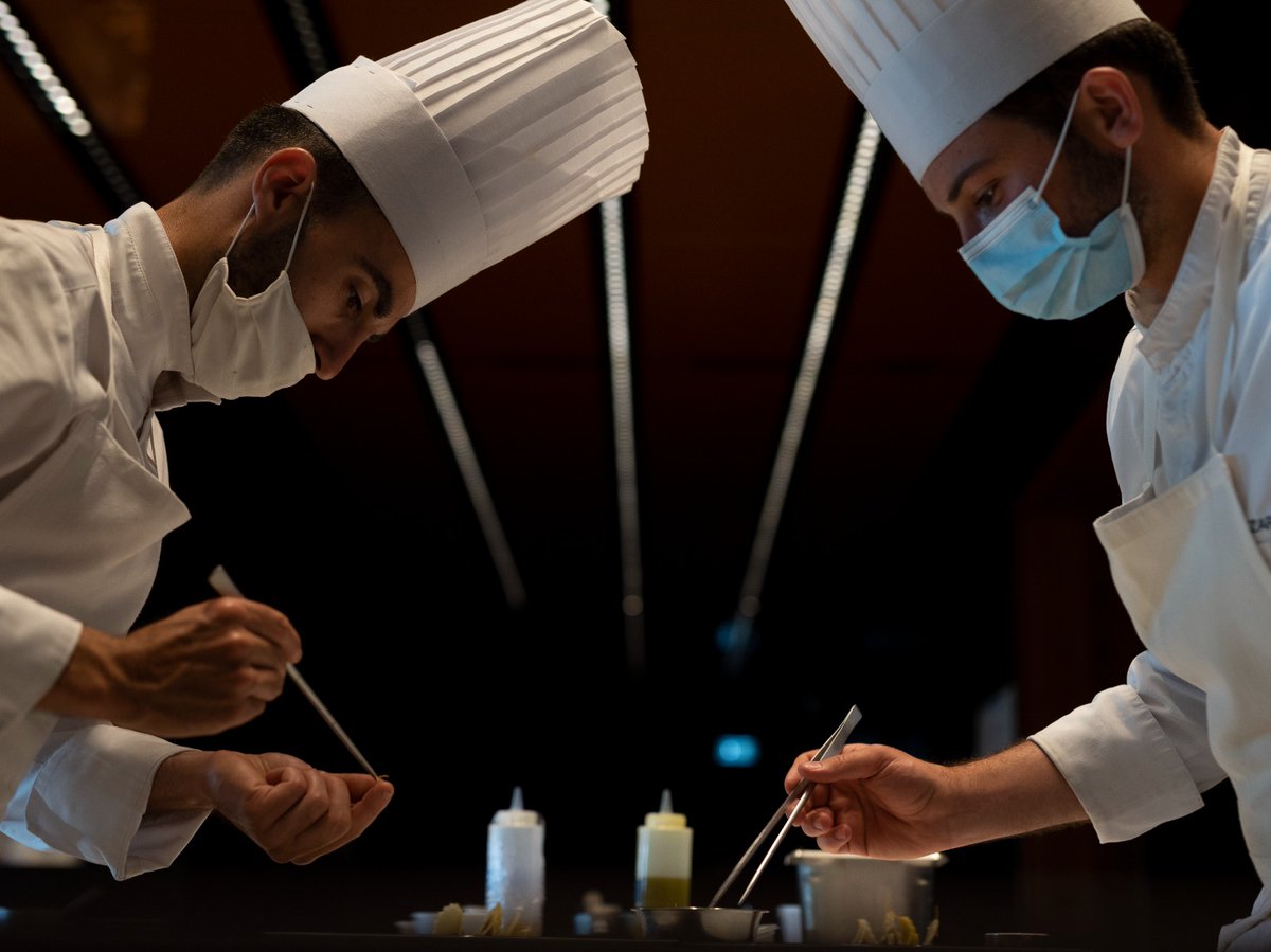 En plein dressage 

Crédit : Félix Ledru