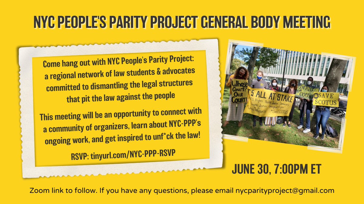NYC People's Parity Project tweet media