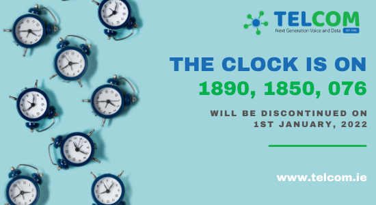 Telcom_1999's tweet image. The countdown has started. 1890, 1850 and 076 numbers will be retired within months.  Act now and ask the Telcom team to transition you to new numbers seamlessly:  buff.ly/3iHN1mx

#ngn #comreg