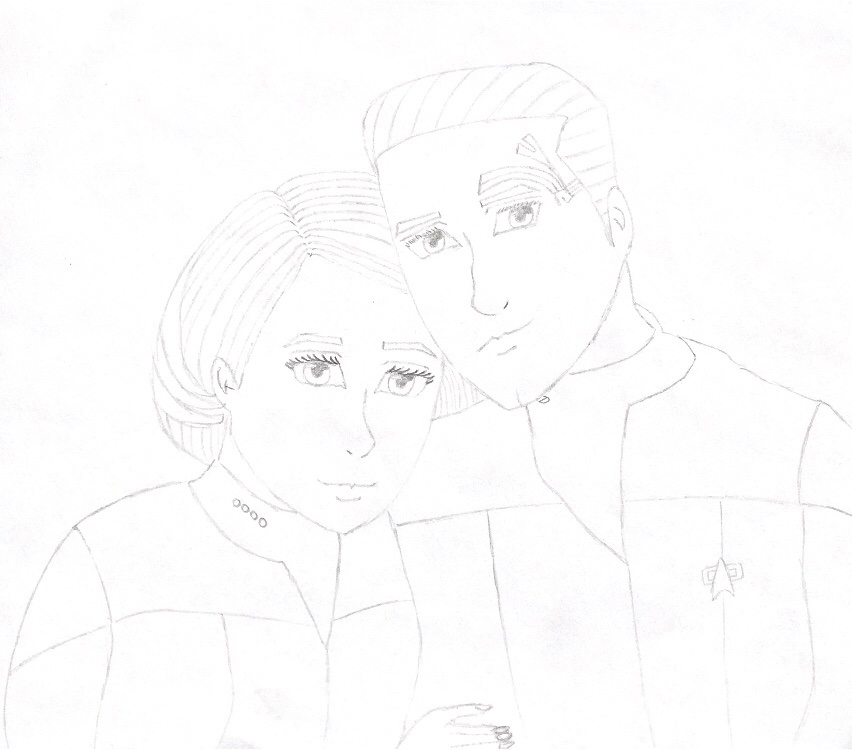 silviaaleja_94's tweet photo. #JCJune day 30: free day! Anything JC. Today I want to share some JC drawings. Enjoy doing them. #StarTrekVoyager  #jcdeservedbetter #janeway. #chakotay https://t.co/ULuueTkZoH