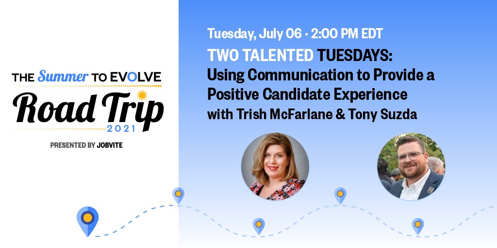 DentWizTony's tweet photo. Join me next Tuesday as I sit on an @Jobvite panel to discuss one of my favorite topics of Candidate Experience!!!

Link to Signup: https://t.co/gFepCr7Q45

#Jobvite #Candidateexperiance https://t.co/puyS5x0UWA