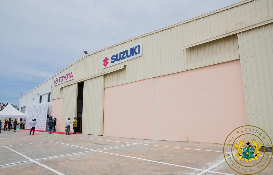 yaw. (@yabbanx) on Twitter photo Toyota, Suzuki vehicle assembly plant at Tema commissioned by <a href="/NAkufoAddo/">Nana Akufo-Addo</a> yesterday. #MadeInGhanaToyota Toyota, Suzuki vehicle assembly plant at Tema commissioned by <a href="/NAkufoAddo/">Nana Akufo-Addo</a> yesterday. #MadeInGhanaToyota
