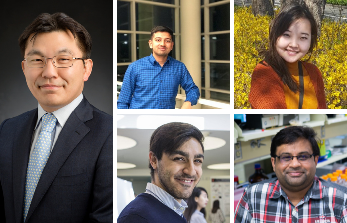 ChBEIllinois's tweet photo. Congrats to our 2020-21 teaching excellence award winners from @scs_hr and @ChBEIllinois! 🏆

+Hyunjoon Kong 
+@SoumajitDutta5 (@ShuklaGroup) 
+Azzaya Khasbaatar (@TheDiaoLab)
+ Armin Shayesteh Zadeh 
+ @SaketSBhargava  

https://t.co/S1nusp3FmG https://t.co/JnpTa86G7S