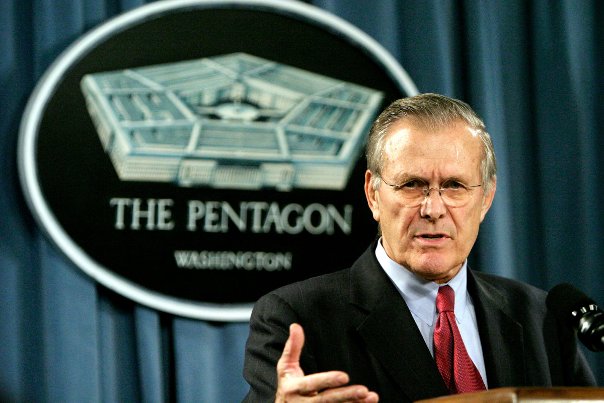Former Defense Secretary Donald Rumsfeld dead at 88