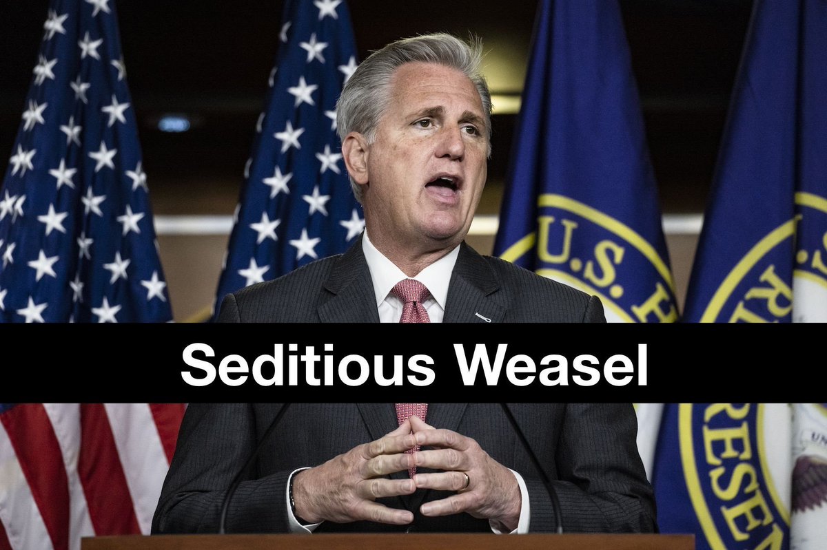 TrumpHasGot2Go's tweet photo. #Liar #TrumpSycophant Allows his #QAnonCaucus to say & do anything. Removed #LizCheney for #SpeakingTruth2Power ~ Refuses to remove Gaetz from Committee Assignments while under serious Investigation for #SexTraffickingMinors ~ #FireMcCarthy ~ He only cares about #Power https://t.co/kzqZ8mRzpV