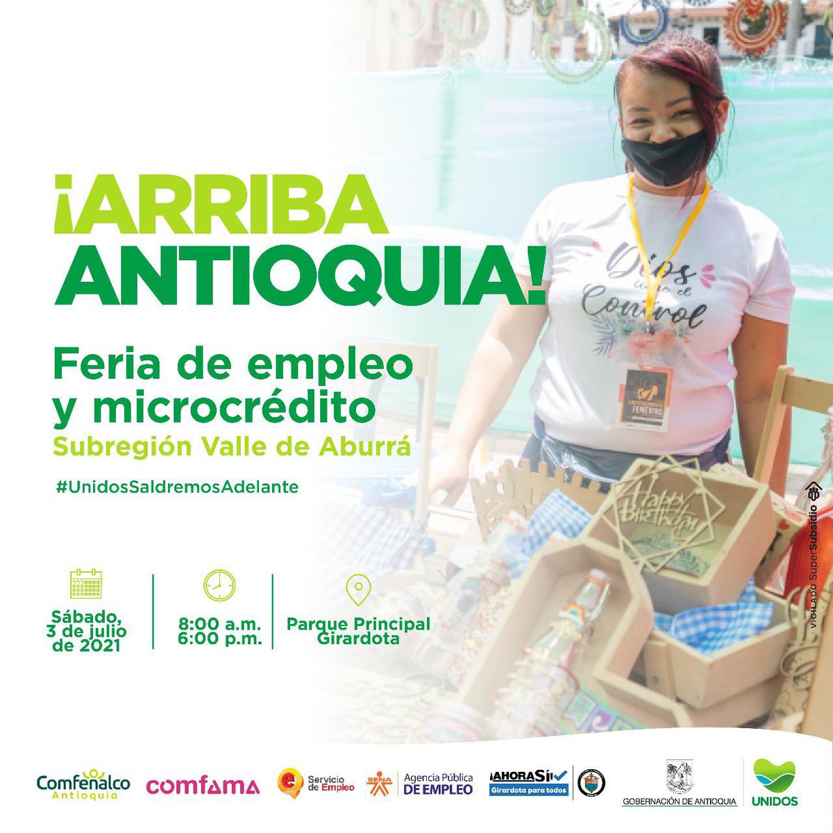 Disfruta de un día de compras en familia y apoya a los emprendedores del Municipio. ¡Se leal a local!
#CompraLocal 
#AhoraSíGirardotaParaTodos <a href="/GobAntioquia/">Gobernación de Antioquia</a> <a href="/Areametropol/">Área Metropolitana del Valle de Aburrá</a> <a href="/Comfama/">Comfama</a> <a href="/ComfenalcoAnt/">Comfenalco Antioquia</a>