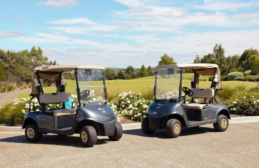 Get unmatched efficiency with the #EZGO #RXV ELiTE lithium vehicle series
 #ELiTE #golfcart #golf

📸: clubmandalay