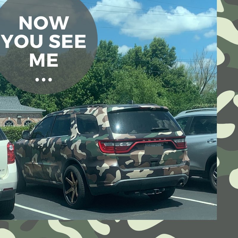 We find that offroading vehicles are rarely inconspicuous. #hpo #humpdayhumor