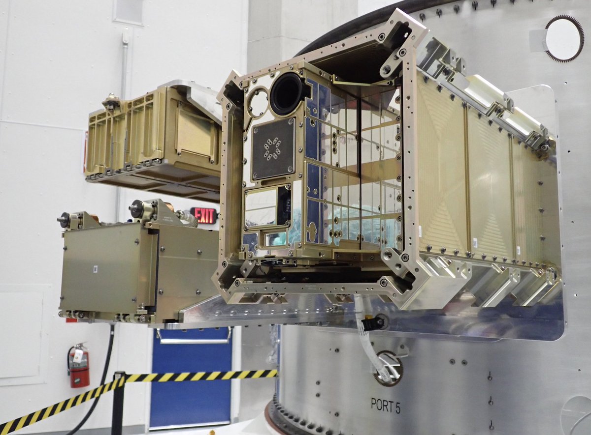 We built that. 
Successful integration of our satellite into #Transporter2 for today's completed launch. #tyvaknanosat <a href="/TerranOrbital/">Terran Orbital</a>