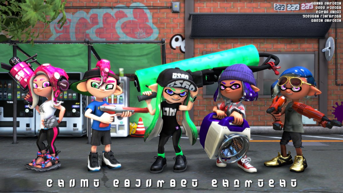 SplatSam_52gal's tweet photo. π¦ = Team Radical Tentacles = π
From left to right:
Skye, Jordan, Lily, Hannah & Darren.
Trivia in replies.
https://t.co/HHeAh71jbq
#Splatoon #Splatoon2 #γΉγγ©γγ₯γΌγ³ #γΉγγ©γγ₯γΌγ³2 #SplatoonSFM #Splatoon2SFM #scenebuild https://t.co/zwUUsgcPiw