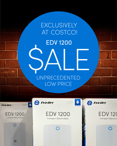 Eva_Dry's tweet photo. Exclusive limited time offer for Costco members! Get the amazing EDV 1200 dehumidifier for an unprecedented price. Details on our website. https://t.co/BFGTCrCDXh #limitedtimeoffer #sale #costco #costcodeals #costcofinds #evadry #dehumidifier #humid #humidity #home #storage https://t.co/fGu2WnWLth