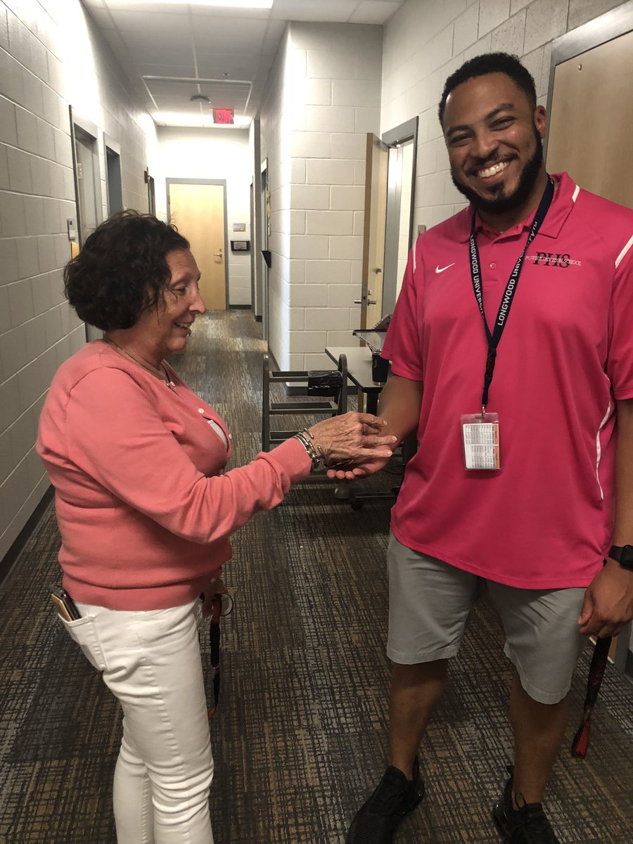 The handover of THE KEYS— welcome Mr. Snead🧡🖤#onestrongtribe