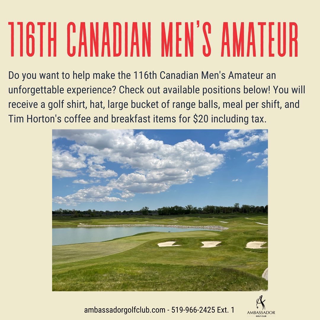 Ambassador Golf Club tweet media
