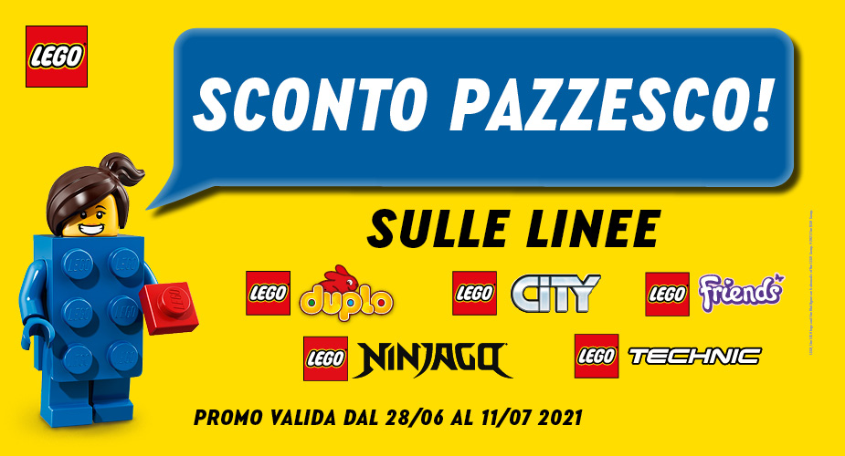 SCONTO PAZZESCO! I mattoncini più amati da grandi e piccii li trovi su roccogiocattoli.it. LEGO Duplo, LEGO City, LEGO Friends...qual è la tua linea preferita?
#roccogiocattoli #lego #legocity #legofriends #legoduplo #logoninjago #legotechnic #sconti #giocattoli #giocare