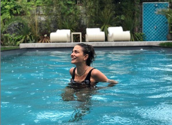 Kadrajımda mükemmel bir kadın...