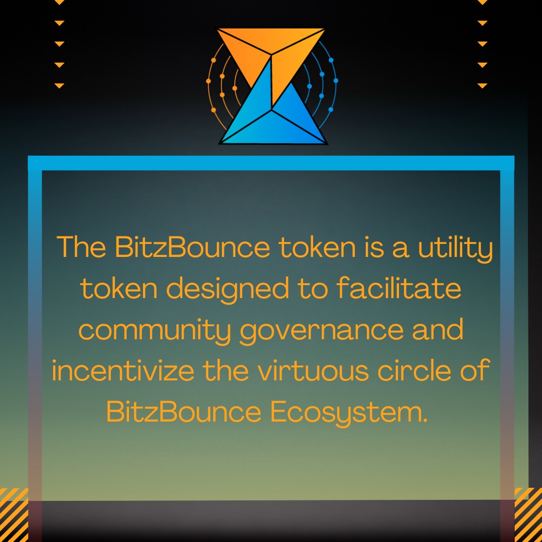 BitzBounceCoin's tweet photo. BitzBounce is designed to facilitate community governance and incentivize the virtuous circle of BitzBounce Ecosystem.

#BNB #binance #finance #blockchain #SAFEMOON #investment #blockchaingamingdapp #crypto #cryptomoney #binanceexchange #blockchaintechnology #bitcoin #tokensale https://t.co/g8YdD4PIeW