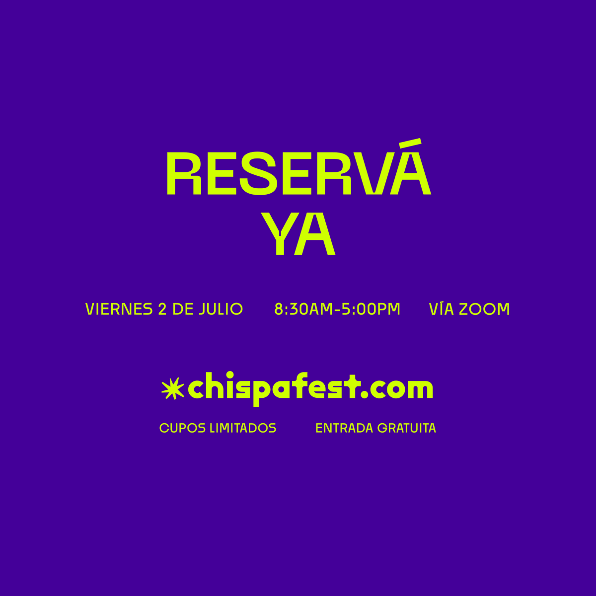 chispafest's tweet photo. ¿Ya te inscribiste en https://t.co/iN1qz5ar7n? Los cupos son limitados y 💯 gratis.

@milcaroja
@ClaroNicaragua 
@madreconsulting 

#chispavirtual #chispa #nicaragua #inspiration #photography #comunidadcreativa #desing #creativelife #creativity #innovation #networking #chispafest https://t.co/DJLH9cScFe