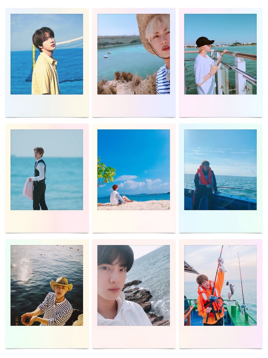 the best view, kim seokjin and the sea