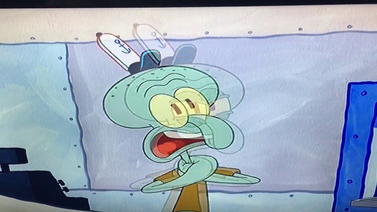 Squidward always choking on somethingpic.twitter.com/xJFItjVXf4.