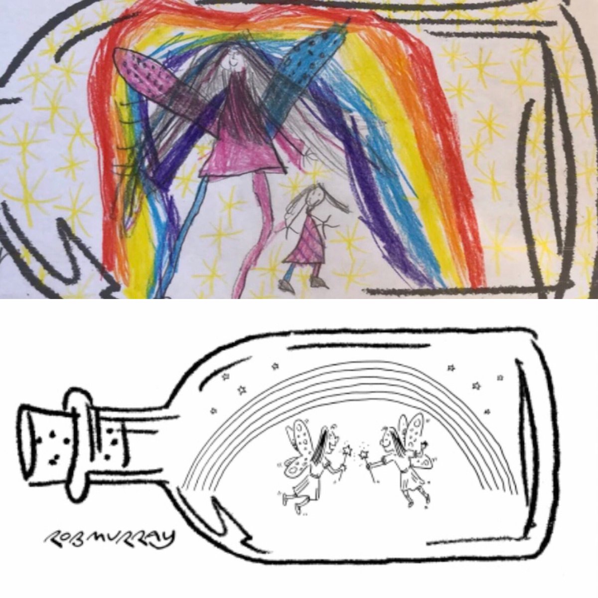 BottleMoments's tweet photo. “I am looking forward to seeing my cousin and we will pretend to be fairies!” — Zainab, age 5 🧚‍♀️ We do hope your wish has been granted, Zainab! #bottlemoments https://t.co/fUG5yyEGLy