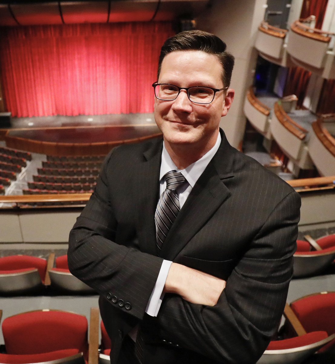 ArchRUMMEL's tweet photo. We are proud to announce that Rummel Alumnus Brandt Blocker '90, has been named the Director of the Archbishop Rummel Theatre Program, the Genesian Players. 

Welcome back home, Mr. Blocker! #GenesianPlayers #RaiderTheatre #RummelAlumni https://t.co/S9DdOdOrO2