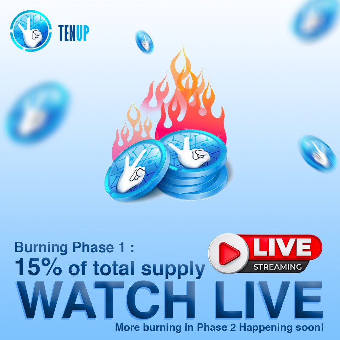 TenupNation's tweet photo. Hereβs what the live session is about and Why itβs important that you stay tuned!!
Tenup nation is having a live session where weβll burn 15% of its total supply on 3rd July!!
#TenupNation #TenupCommunity #cryptocommunity #cryptonews #cricketnews #Educate #Invest #NewsUpdate https://t.co/it8MisyzPw