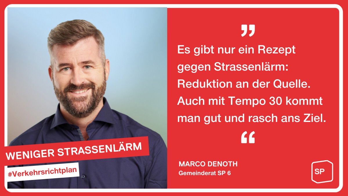 Die Belastung durch den Strassenlärm ist heute vielerorts zu hoch. Tempo 30 verringert die Lärmbelastung und schafft dadurch mehr Lebensqualität. #Verkehrsrichtplan #grzh