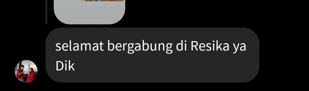Alhamdulillah. One of the best, warmest greeting that i ever received. Singkat, padat, dan tersampaikan. Makasih bang! Mohon bimbingannya 🙏
Note: resika = residen ilmu kesehatan anak.