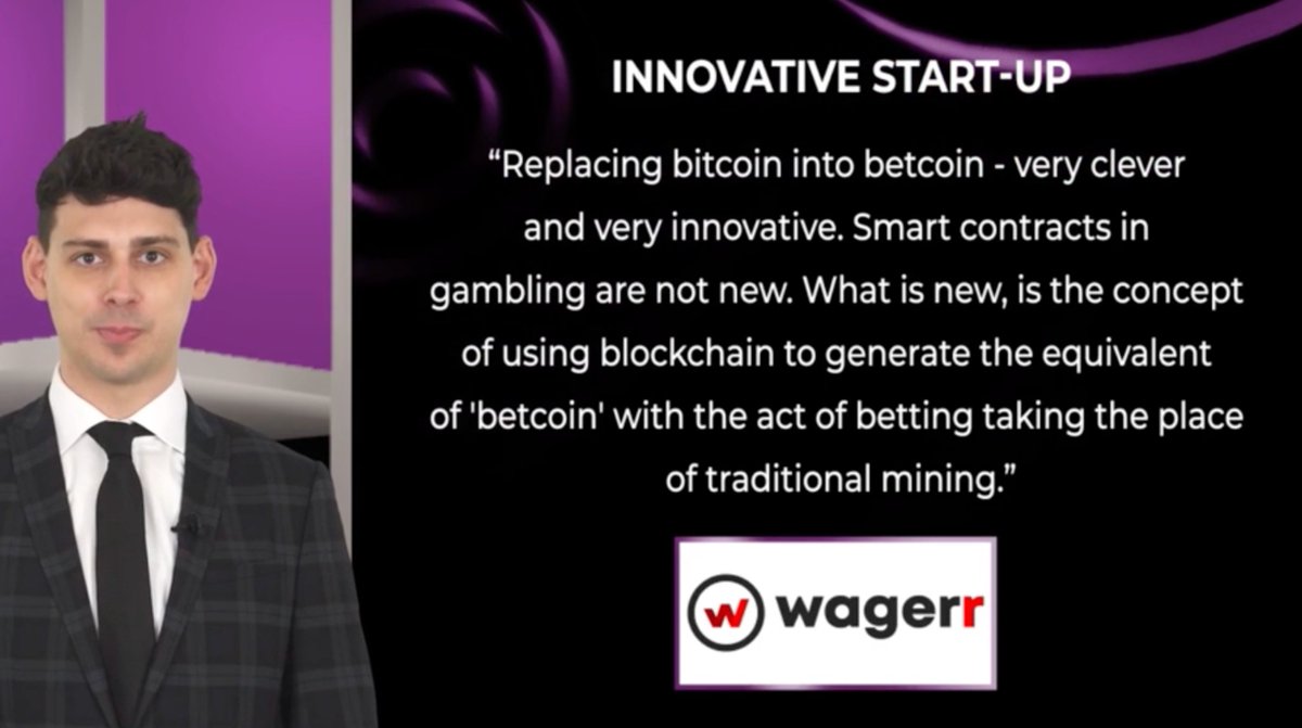 wagerrx's tweet photo. #Wagerr.com won!

"Most Innovative Startup" in international gambling

#EGRMarketingandInnovationAwards

$WGR #sports #betting #blockchain $BTC #bitcoin #crypto #sportsbetting #uniswap #pancakeswap $ETH $BSC https://t.co/T9xt6IKw3y