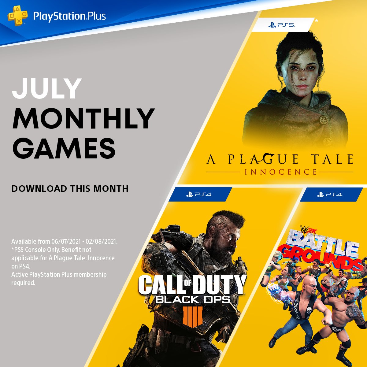PlayStation UK on Twitter "Look sharp brawlers, your July PS Plus