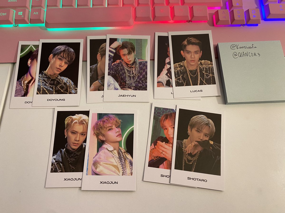 jaeminswaifu's tweet photo. WTS NCT DREAM 127 2020 WAYV PHOTOCARDS RESONANCE AWAKEN THE WORLD HOT SAUCE CAFE MAKE A WISH PCS 
located in the usa but can ship ww!! https://t.co/ZBzsunUDHr