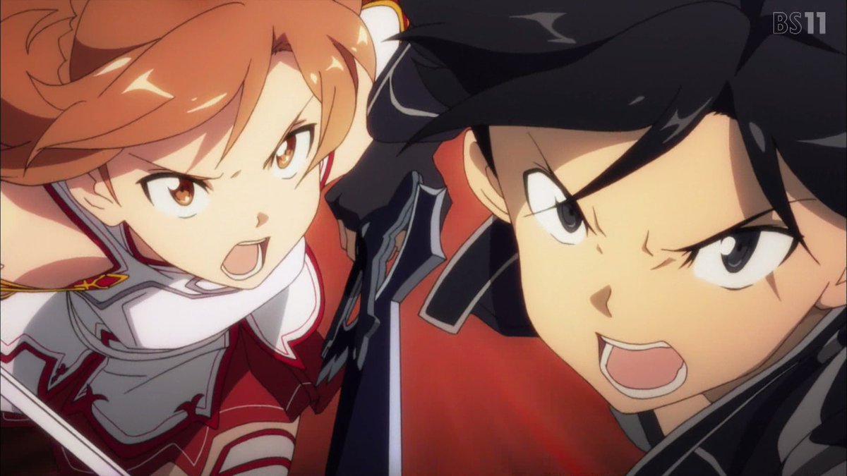 キリト アスナ エギル クライン カッコいいですね Sao Anime 雪だるまのイラスト