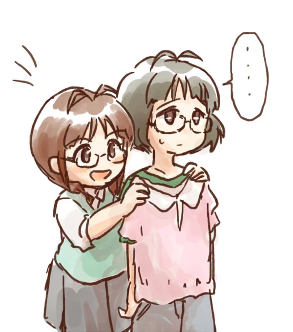 ちょっと軽く出かけただけなのにりっちゃんに見つかってしまったりょうちん 