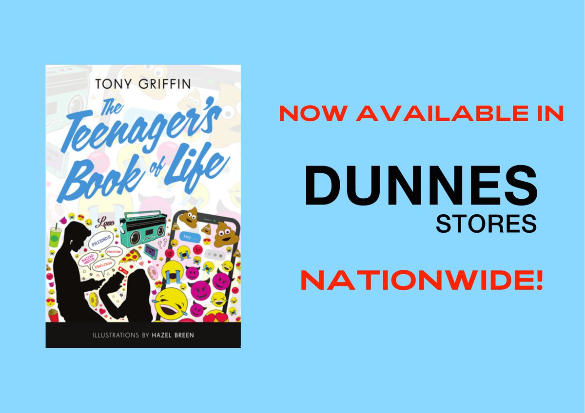 Soar (@soar_foundation) on Twitter photo You can now grab your copy of The Teenagers Book of Life in your local <a href="/dunnesstores/">Dunnes Stores</a>! Written by Soar Co-Founder and friend <a href="/tonygriffin_ie/">TonyGriffin</a>.
To make it even sweeter, a percentage of profits from the book will go back to Soar to help us run our Character Building Programs. You can now grab your copy of The Teenagers Book of Life in your local <a href="/dunnesstores/">Dunnes Stores</a>! Written by Soar Co-Founder and friend <a href="/tonygriffin_ie/">TonyGriffin</a>.
To make it even sweeter, a percentage of profits from the book will go back to Soar to help us run our Character Building Programs.