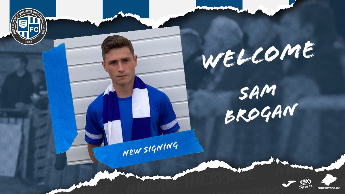 ✍🏼✅

We are delighted to announce the signing of Sam Brogan (<a href="/sbrogan_14/">Sam William</a>)for the 2021/22 season 

Sam joins after coming through the academy at Southend United which included a brief loan spell at Canvey Island.

👉 hullbridgesportsfc.co.uk/news/sam-broga…👈

#WelcomeSam